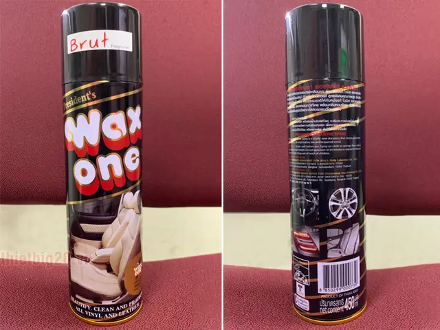 Chai Xịt Bóng Đa Năng Đồ Da, Đồ Gỗ, Nội Thất Ô Tô Wax One Thái Lan - 450ml