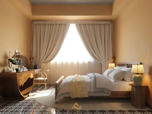 Thiết Kế Phòng Ngủ Gia Chủ Mệnh Hỏa