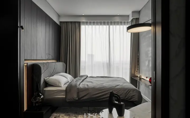 1.6 Thiết Kế Nội Thất Chung Cư 1 Phòng Ngủ 70m2