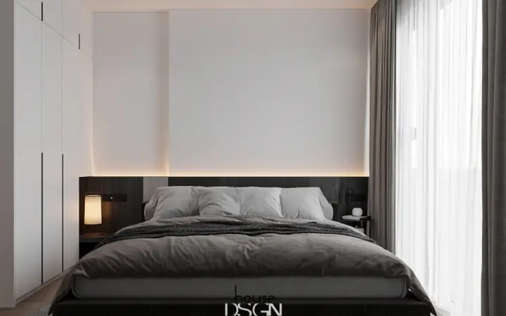 1.5 Thiết Kế Nội Thất Chung Cư 1 Phòng Ngủ 65m2