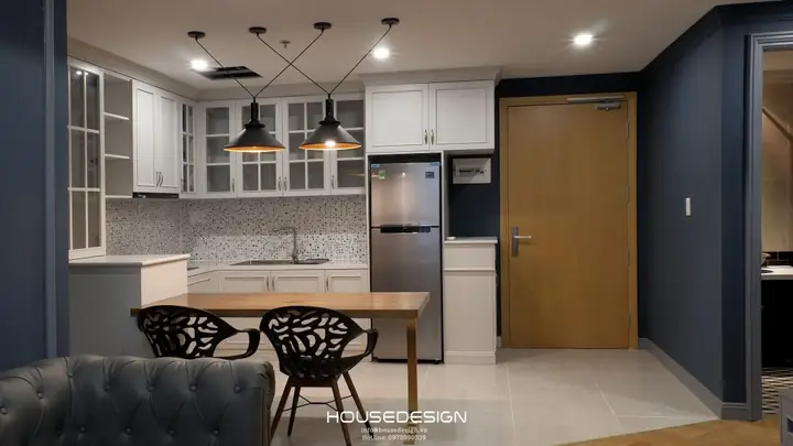 1.11 Mẫu Thiết Kế Nội Thất Căn Hộ Chung Cư 1 Phòng Ngủ – Masteri Số 3
