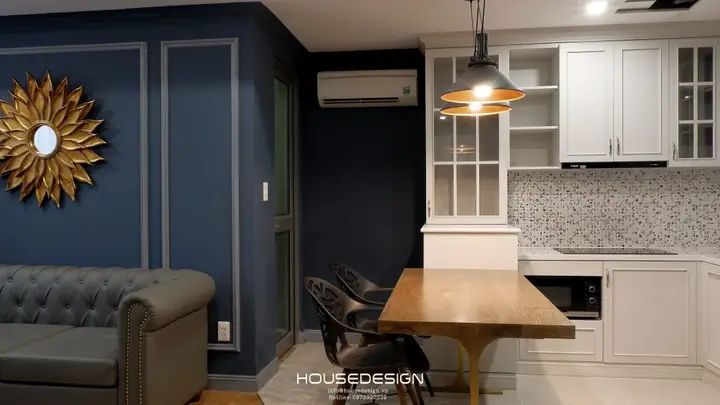 1.11 Mẫu Thiết Kế Nội Thất Căn Hộ Chung Cư 1 Phòng Ngủ – Masteri Số 3