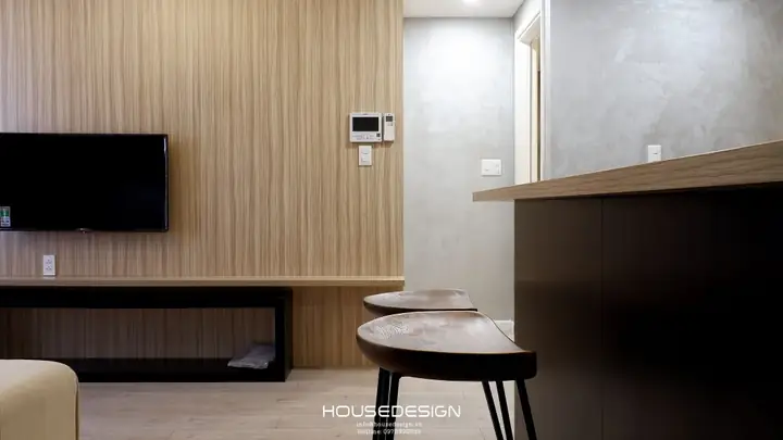 1.9 Mẫu Thiết Kế Nội Thất Căn Hộ Chung Cư 1 Phòng Ngủ – Masteri Thảo Điền