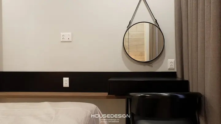 1.9 Mẫu Thiết Kế Nội Thất Căn Hộ Chung Cư 1 Phòng Ngủ – Masteri Thảo Điền