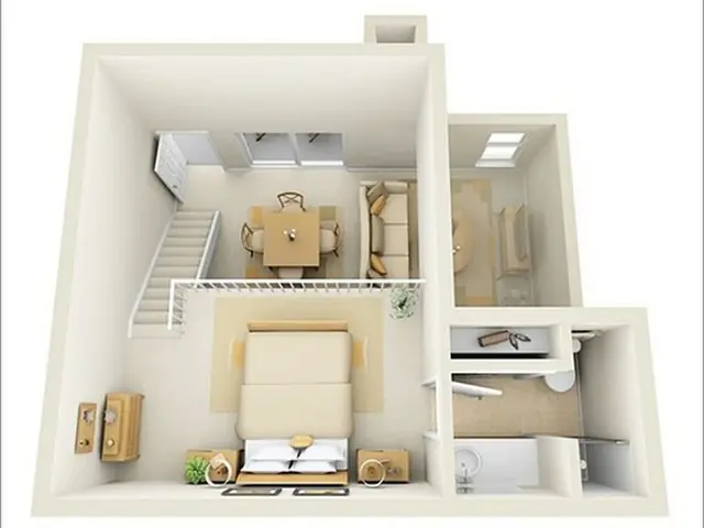 Ứng Dụng Của Mô Hình Nhà Cấp 4 Nhỏ Gọn Có Gác Lửng Với Diện 50m2 Kích Thước 7x7m Ứng Dụng Của Mô Hình Nhà Cấp 4 Nhỏ Gọn Có Gác Lửng Với Diện 50m2 Kích Thước 7x7m