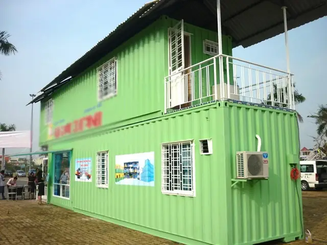 Cận Cảnh Nhà Container Đầy Đủ Nội Thất Giá 100 - 200 Triệu Tại Việt Nam
