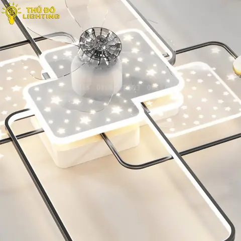 Tại Sao Nên Chọn Đèn Quạt Ốp Trần Cho Phòng Khách?
