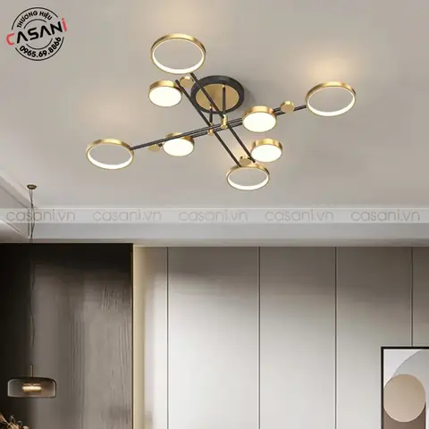 1. Đèn Chùm Led Hiện Đại Casani Dmh-2382-8