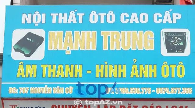 Cửa hàng nội thất ô tô Mạnh Trung Cửa hàng nội thất ô tô Mạnh Trung