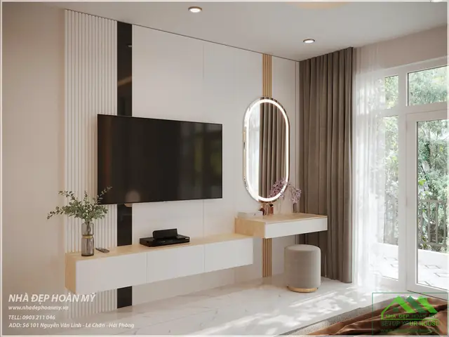 Thiết Kế Thi Công Nội Tất Phòng Ngủ Đẹp Tại An Dương Hải Phòng