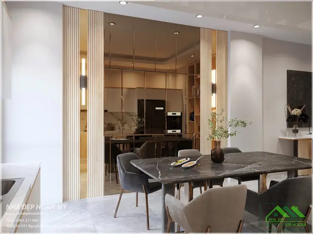 Thiết Kế Thi Công Nội Tất Phòng Bếp Tại An Dương Hải Phòng