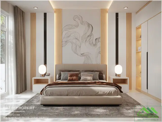 Thiết Kế Thi Công Nội Tất Phòng Ngủ Đẹp Tại An Dương Hải Phòng