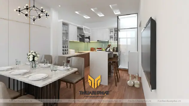 Top 10+ Mẫu Tủ Bếp Laminate An Cường Bán Chạy Nhất 2021
