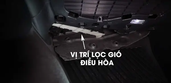 Vị Trí Lọc Gió Điều Hòa Của Audi A4