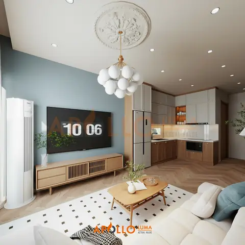 Thiết Kế Nội Thất Căn Hộ 3 Phòng Ngủ Ecopark Phong Cách Scandinavian - Havenpark Residences