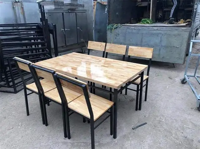 Bộ Bàn Ghế Quán Ăn Mẫu 8
