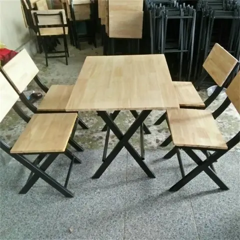Bộ Bàn Ghế Quán Ăn Mẫu 9