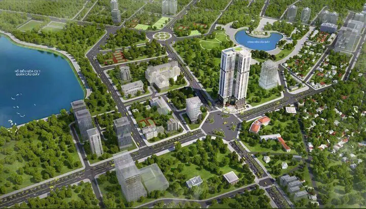Phối Cảnh Chung Cư Golden Park Tower