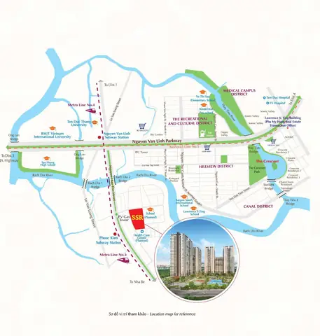 Vị Trí Chiến Lược Saigon South Residences Dễ Dàng Kết Nối