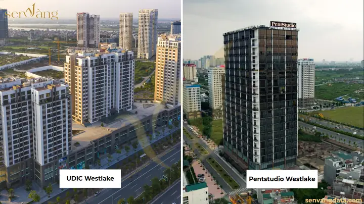 So Sánh Dự Án Chung Cư Udic Westlake Và Pentstudio West Lake Hanoi