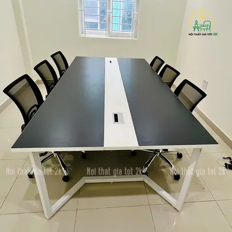 Bàn Họp Lunar Chân Sắt Lbh001