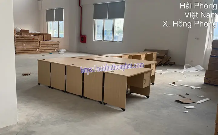 Bàn Làm Việc Gỗ Hòa Phát At120shl