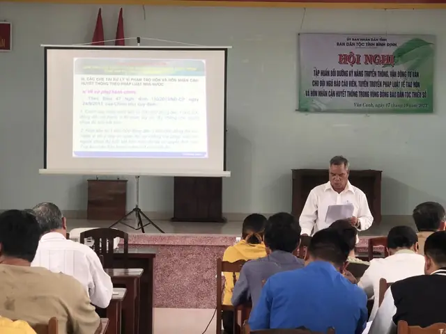 Bình Định: Triển Khai Nhiều Giải Pháp Để Phòng Chống Tảo Hôn Và Hôn Nhân Cận Huyết Thống