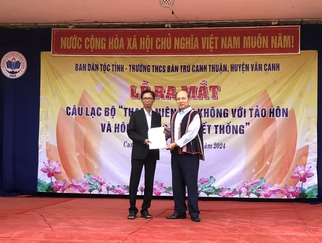 Bình Định: Triển Khai Nhiều Giải Pháp Để Phòng Chống Tảo Hôn Và Hôn Nhân Cận Huyết Thống