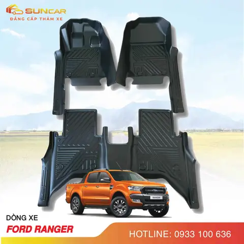 Nội Thất Bán Tải Ford Ranger 2014