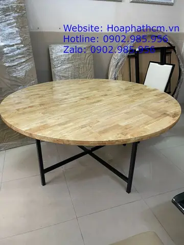 Lưu Ý Khi Mua Bàn Tròn Gỗ Cao Su