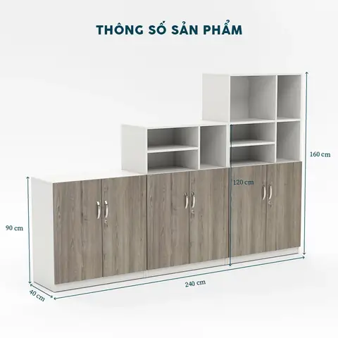Tủ Hồ Sơ Thấp Thsty50 - Thiết Kế Độc Đáo Và Tiện Lợi
