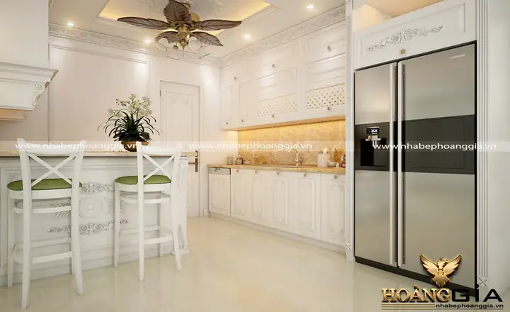 Mẫu Nội Thất Tủ Bếp Hoàng Gia Tbhg06
