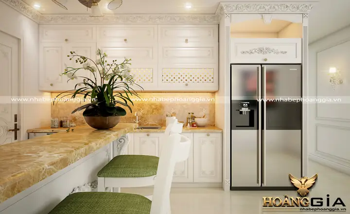 Mẫu Nội Thất Tủ Bếp Hoàng Gia Tbhg06