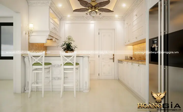 Mẫu Nội Thất Tủ Bếp Hoàng Gia Tbhg06