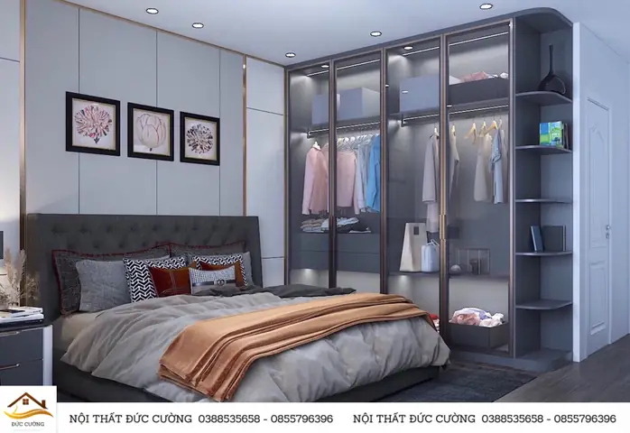 Nội Thất Bếp Kính Cường Lực