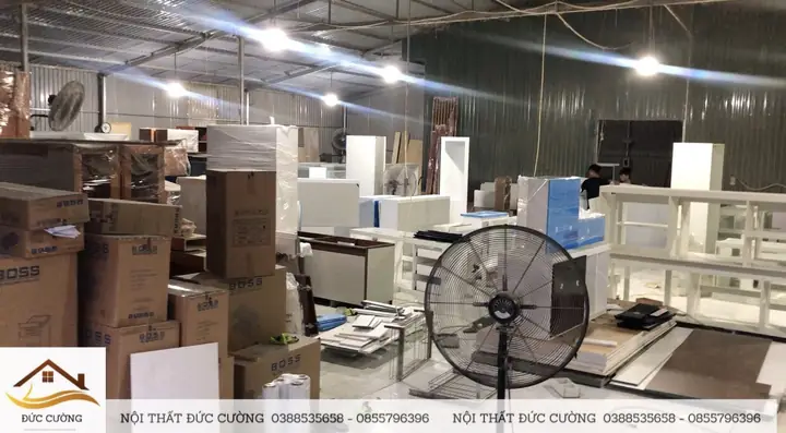 Nội Thất Bếp Kính Cường Lực