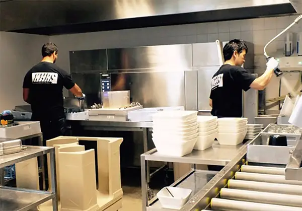 5. Khu Vực Rửa Và Diệt Khuẩn Bát Đĩa