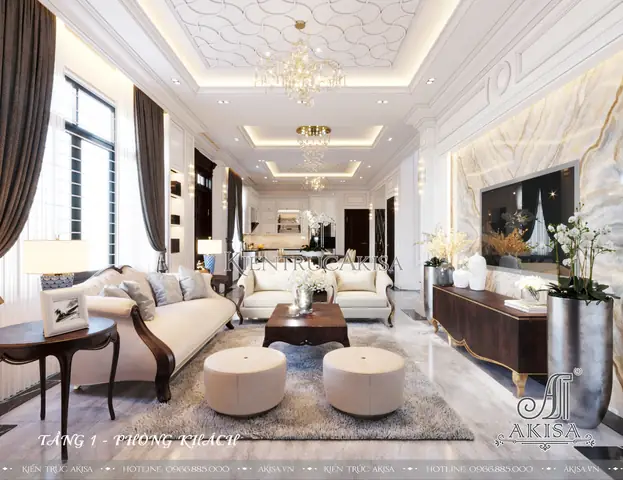 Mẫu Nội Thất Đẹp Sang Trọng (cđt: Bà Bích - Hưng Yên) Nt22388