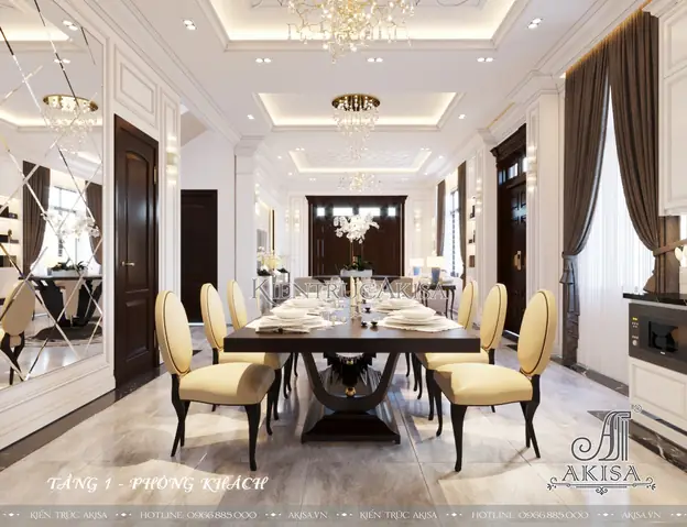 Mẫu Nội Thất Đẹp Sang Trọng (cđt: Bà Bích - Hưng Yên) Nt22388