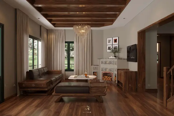 Thiết Kế Nội Thất Biệt Thự Pháp Cổ – Đà Lạt