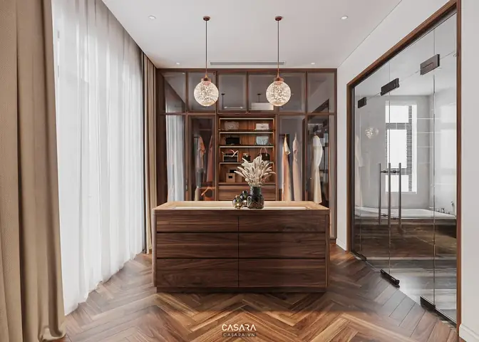 Thiết Kế Nội Thất Phòng Thay Đồ