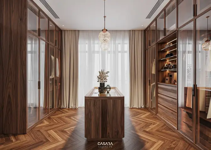 Thiết Kế Nội Thất Phòng Thay Đồ
