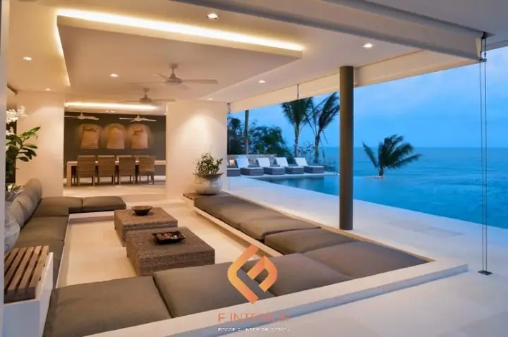 4.3 Thiết Kế Nội Thất Biệt Thự Nghỉ Dưỡng Gần Biển