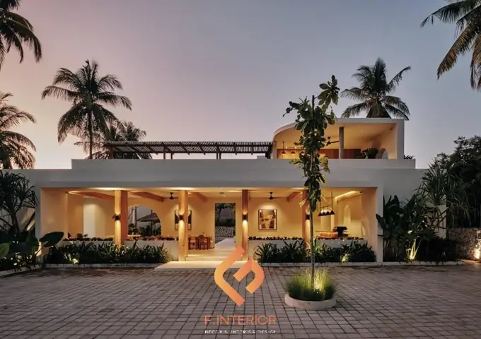 4.5 Thiết Kế Nội Thất Biệt Thự Nghỉ Dưỡng Nhà Vườn