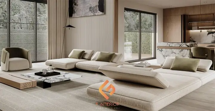 4.2 Thiết Kế Nội Thất Biệt Thự Nghỉ Dưỡng Đơn Lập Không Gian Thoáng Đãng
