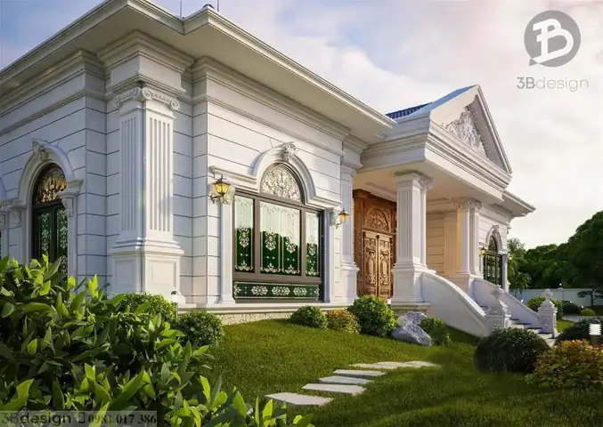 Biệt Thự Nhà Vườn Với Nội Thất Phong Cách Tân Cổ Điển (neo Classical) Biệt Thự Nhà Vườn Với Nội Thất Phong Cách Tân Cổ Điển (neo Classical)