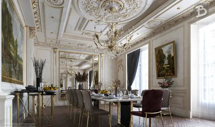 Biệt Thự Nhà Vườn Nội Thất Phong Cách Cổ Điển (classic) Biệt Thự Nhà Vườn Nội Thất Phong Cách Cổ Điển (classic)