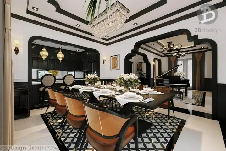 Biệt Thự Nhà Vườn Với Nội Thất Phong Cách Đông Dương (indochine) Biệt Thự Nhà Vườn Với Nội Thất Phong Cách Đông Dương (indochine)