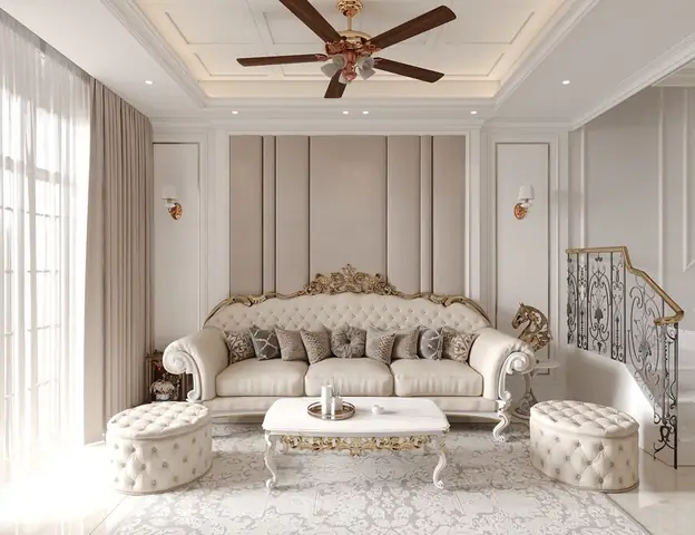 4.4 Mẫu Biệt Thự Song Lập Kiểu Pháp