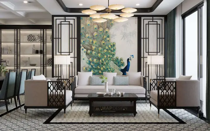 3.4 Thiết Kế Nội Thất Biệt Thự Song Lập Indochine